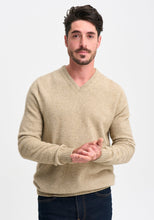 Load image into Gallery viewer, Possum and Merino

100148 Ali V Sweater - This simple v sweater will never go out of style. Wear it solo, with a polo, tee, or shirt and tie, to completely change up your look. A classic fit.

Made in New Zealand from an exclusive Merinomink blend of 50% ZQ Merino, 40% Brushtail possum and 10% Mulberry silk.