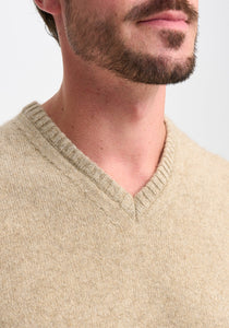 Possum and Merino

100148 Ali V Sweater - This simple v sweater will never go out of style. Wear it solo, with a polo, tee, or shirt and tie, to completely change up your look. A classic fit.

Made in New Zealand from an exclusive Merinomink blend of 50% ZQ Merino, 40% Brushtail possum and 10% Mulberry silk.