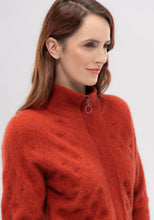 Load image into Gallery viewer, Possum and Merino   100208 Madeline Jacket - The Madeline Jacket has a touch of feminine elegance, expressed in its delicate stitch detail. Featuring a two-way zip, ribbed cuffs and hem, this standout style celebrates our signature Merinomink blend of ZQ certified merino, possum and silk.