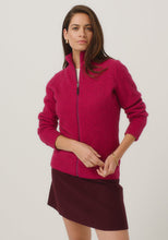 Load image into Gallery viewer, 100248 Jaya Jacket - This slim-fit jacket is an absolute winner and one you won't want your wardrobe to be without. Simple in silhouette it offers featherweight warmth and understated, timeless style. 

Made in New Zealand from an exclusive Merinomink blend of 50% ZQ Merino, 40% Brushtail possum and 10% Mulberry silk.