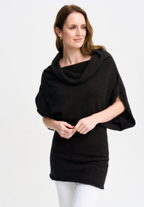 Possum and Merino

100277 Olivia Cape - Wear it this way or that. The Olivia can be flipped upside down and worn like a dress, or worn tunic style. With a relaxed fit and cowl neckline, it's a classic that will stand the test of time. Relaxed fit.

Made in New Zealand from an exclusive Merinomink blend of 50% ZQ Merino, 40% Brushtail possum and 10% Mulberry silk.