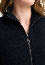 Load image into Gallery viewer, Possum and Merino

100300 Arianne Jacket - The Arianne is that everyday jacket you&#39;ll reach for all the time. Paired with jeans or chinos, it has a smart casual look and an interesting textural knit. Topped off with pockets and a stylish Merinomink zip pull, it&#39;s designed to keep you warm without weighing you down. Classic fit.&nbsp;

Made in New Zealand from an exclusive Merinomink blend of 50% ZQ Merino, 40% Brushtail possum and 10% Mulberry silk.