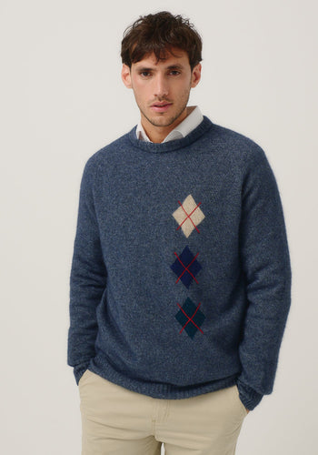 Possum and Merino

100306 Louie Crew - Keep cosy in this classic crew, featuring raglan sleeves and diamond detailing with handstitched contrast crosses. A classic fit.

Made in New Zealand from an exclusive Merinomink blend of 50% ZQ Merino, 40% Brushtail possum and 10% Mulberry silk.