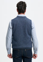 Load image into Gallery viewer, Possum and Merino

100307 Palmer Vest - This classic pullover vest features argyle detailing with hand-stitched cross detail. Team it with a shirt or merino layer to dress it up or down for the office or a day on the green. A classic fit

Made in New Zealand from an exclusive Merinomink blend of 50% ZQ Merino, 40% Brushtail possum and 10% Mulberry silk.