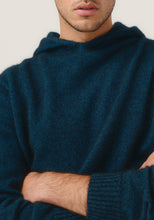 Load image into Gallery viewer, Possum and Merino

100308 Giles Hoodie - We love a goodie Hoodie and the Giles doesn&#39;t disappoint. This is a style you can wear on its own or layer under coats and jackets. A classic fit.

Made in New Zealand from an exclusive Merinomink blend of 50% ZQ Merino, 40% Brushtail possum and 10% Mulberry silk.