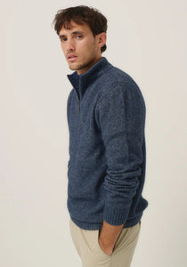 Possum and Merino

100309 Whittaker Half Zip – A Merinomink signature zip sweater with striped contrast collar features a Merinomink zip pull. This timeless piece can be dressed up or down to suit almost any occasion. A classic fit.

Made in New Zealand from an exclusive Merinomink blend of 50% ZQ Merino, 40% Brushtail possum and 10% Mulberry silk.