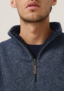 Possum and Merino

100309 Whittaker Half Zip – A Merinomink signature zip sweater with striped contrast collar features a Merinomink zip pull. This timeless piece can be dressed up or down to suit almost any occasion. A classic fit.

Made in New Zealand from an exclusive Merinomink blend of 50% ZQ Merino, 40% Brushtail possum and 10% Mulberry silk.