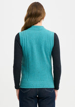 Load image into Gallery viewer, Possum and Merino

100351 Mattison Vest - For golf days, gardening, or a girls day out, the Mattison is a must-have. This slim-fitting zip up vest is your recipe for a warm core through the cooler months.&nbsp;

Made in New Zealand from our exclusive Merinomink blend of 50% ZQ Merino, 40% Brushtail possum and 10% Mulberry silk.
