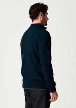 Load image into Gallery viewer, Possum and Merino

100492 Whittaker Half Zip – Defined by its contrast striped collar and signature Merinomink zip pull, this enduring favourite balances comfort and style with ease. The classic silhouette layers effortlessly and transitions seamlessly between casual and elevated dressing, making it a piece you'll return to season after season. A classic fit.

Made in New Zealand from an exclusive Merinomink blend of 50% ZQ Merino, 40% Brushtail possum and 10% Mulberry silk.