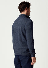 Load image into Gallery viewer, Possum and Merino

100492 Whittaker Half Zip – Defined by its contrast striped collar and signature Merinomink zip pull, this enduring favourite balances comfort and style with ease. The classic silhouette layers effortlessly and transitions seamlessly between casual and elevated dressing, making it a piece you'll return to season after season. A classic fit.

Made in New Zealand from an exclusive Merinomink blend of 50% ZQ Merino, 40% Brushtail possum and 10% Mulberry silk.