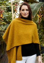 Load image into Gallery viewer, Possum and Merino  1720 Resort Wrap - Wrap yourself up with the gorgeous resort wrap.  Wear it belted, open, or throw one side over your shoulder.  It is the perfect travel piece to wear for style and warmth.  Being one-size-fits-all, it also makes it the perfect gift.