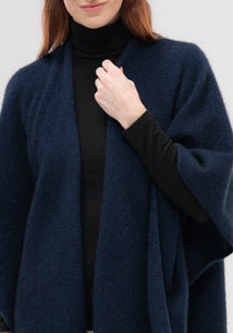 Possum and Merino  1720 Resort Wrap - Wrap yourself up with the gorgeous resort wrap.  Wear it belted, open, or throw one side over your shoulder.  It is the perfect travel piece to wear for style and warmth.  Being one-size-fits-all, it also makes it the perfect gift.