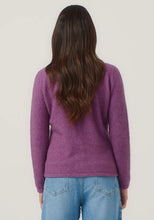Load image into Gallery viewer, Possum and Merino

1736 Shell Cardi - Our signature Shell Cardi is a Merinomink staple, loved for its simple lines and statement buttons. A fitted silhouette offers a smart and refined look that can dress and up and down with ease. Slim fit.&nbsp;

Made in New Zealand from an exclusive Merinomink blend of 50% ZQ Merino, 40% Brushtail possum and 10% Mulberry silk.