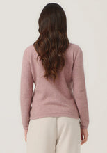 Load image into Gallery viewer, Possum and Merino

1736 Shell Cardi - Our signature Shell Cardi is a Merinomink staple, loved for its simple lines and statement buttons. A fitted silhouette offers a smart and refined look that can dress and up and down with ease. Slim fit.&nbsp;

Made in New Zealand from an exclusive Merinomink blend of 50% ZQ Merino, 40% Brushtail possum and 10% Mulberry silk.