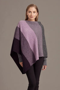 5010 Ombre Poncho - Our signature Ombre Poncho is available in five beautiful colour combinations. The incredible drape and classic style of this poncho will make it your go-to piece whenever there is a chill in the air.
