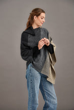 Load image into Gallery viewer, Possum and Merino

5010 Ombre Poncho - Our signature Ombre Poncho is available in five beautiful colour combinations. The incredible drape and classic style of this poncho will make it your go-to piece whenever there is a chill in the air.

Ombre Colour Pattern front and back
Mid-weight Warmth
35% Possum Fur, 55% Merino Wool, 10% Pure Mulberry Silk
New Zealand Designed and Manufactured

Natural and Sustainable
One Size Fits Most
Approximate size: Width 78 cm Length 66 cm.