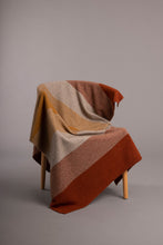 Load image into Gallery viewer, Possum and Merino
5020 Ombre Throw - Our beautiful Ombre Throw is perfect for keeping you warm both at home or when traveling! Featuring a tonal ombre pattern inspired by our best selling Ombre Poncho, this Possum Merino throw offers superior warmth, cosiness, and softness.
35% Possum Fur, 55% Merino, 10% Pure Mulberry Silk