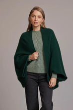 Load image into Gallery viewer, Possum and Merino  5042 Shrug Cardigan – This Possum Merino Shrug Cardigan impresses with its form and function, artfully draping on the body while keeping you exceptionally warm.  Natural wool and possum fibres combine with delicate mulberry silk to create a forever knit you will cherish for years to come.  Open Cardigan Light-Weight warmth 35% Possum Fur, 55% Merino Wool, 10% Pure Mulberry Silk New Zealand designed and manufactured 