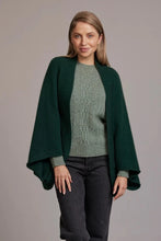 Load image into Gallery viewer, Possum and Merino  5042 Shrug Cardigan – This Possum Merino Shrug Cardigan impresses with its form and function, artfully draping on the body while keeping you exceptionally warm.  Natural wool and possum fibres combine with delicate mulberry silk to create a forever knit you will cherish for years to come.  Open Cardigan Light-Weight warmth 35% Possum Fur, 55% Merino Wool, 10% Pure Mulberry Silk New Zealand designed and manufactured 