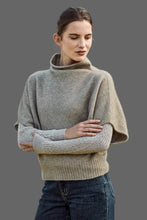 Load image into Gallery viewer, Possum and Merino  5043 Shrug Sweater – This Shrug Sweater impresses with its form and function, artfully draping on the body while keeping you exceptionally warm.  Natural wool and possum fibres combine with delicate mulberry silk to create a forever knit you will cherish for years to come.  Shrug style short sleeve sweater Lightweight warmth 35% Possum Fur, 55% Merino Wool, 10% Pure Mulberry Silk New Zealand designed and manufactured