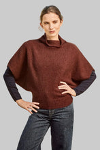 Load image into Gallery viewer, Possum and Merino  5043 Shrug Sweater – This Shrug Sweater impresses with its form and function, artfully draping on the body while keeping you exceptionally warm.  Natural wool and possum fibres combine with delicate mulberry silk to create a forever knit you will cherish for years to come.  Shrug style short sleeve sweater Lightweight warmth 35% Possum Fur, 55% Merino Wool, 10% Pure Mulberry Silk New Zealand designed and manufactured