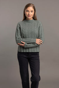 Possum and Merino

5054 Corrugated Cable Pullover - This classic knit features, bold, textured cable detailing throughout, adding a modern twist to a timeless silhouette. Crafted from soft, breathable natural fibres, it provides cosy comfort while offering a relaxed fit that’s perfect for layering. This pullover effortlessly elevates your cold-weather wardrobe.

35% Possum Fur, 55% Merino Wool, 10% Pure Mulberry Silk
New Zealand designed and manufactured
Natural and Sustainable