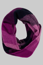 Load image into Gallery viewer, Possum and Merino
658 Ombre Snood - Undoubtedly a star in this season's range, this incredibly versatile snood made with the finest Possum Merino and Mulberry Silk blend in New Zealand.
35% Possum Fur, 55% Merino Wool, 10% Pure Mulberry Silk.