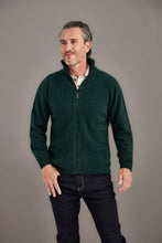 Load image into Gallery viewer, 6602 Rib Front Jacket - This Possum Merino Jacket has been created with our focus on quality, comfort and style. Featuring a smart rib design on front and good quality zip, this jacket can be worn done up or left open giving the comfort that is needed for the time. Sturdy and practical, yet soft and warm, this Possum Merino Silk garment has been created with meticulous care.