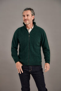 6602 Rib Front Jacket - This Possum Merino Jacket has been created with our focus on quality, comfort and style. Featuring a smart rib design on front and good quality zip, this jacket can be worn done up or left open giving the comfort that is needed for the time. Sturdy and practical, yet soft and warm, this Possum Merino Silk garment has been created with meticulous care.