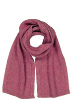 Load image into Gallery viewer, Possum and Merino  671 Fine Rib Scarf - Super soft and luxurious scarf.  Finished end with knitted binding and blended with Pure Mulberry Silk.  It is a scarf that compliments anybody's style - A scarf that you will just not want to part with.  35% Possum Fur, 55% Merino Wool, 10% Pure Mulberry Silk.
