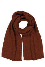 Load image into Gallery viewer, Possum and Merino  671 Fine Rib Scarf - Super soft and luxurious scarf.  Finished end with knitted binding and blended with Pure Mulberry Silk.  It is a scarf that compliments anybody's style - A scarf that you will just not want to part with.  35% Possum Fur, 55% Merino Wool, 10% Pure Mulberry Silk.