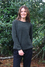 Load image into Gallery viewer, Possum and Merino.  9786 Scroll Jumper - A simple crew neck pullover jumper with roll detail at neckline cuffs and hem.   Made in New Zealand from a premium blend of 40% possum fur, 50% merino &amp; 10% nylon.