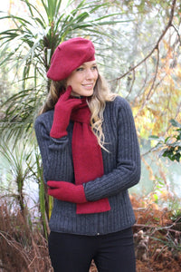 9908 Loop Scarf - Neat little double thickness scarf using whole garment knitting technology to create an integrated loop.