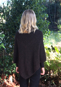 9982 Plain Poncho - Simple poncho with rib neckband and hem.  One size – approx. 180m x 70cm