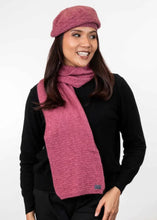 Load image into Gallery viewer, Possum and Merino

KO1030 Zig Zag Scarf - A generous sized scarf in a combination of plain single jersey and zig zag patterns. This new scarf design is a perfect match for the new zig zag beret (KO2016).

One size only. Approx. 21cm wide x 175 cm long.

Made proudly in New Zealand from a premium blend of 40% possum fur, 50% merino lambswool and 10% mulberry silk.