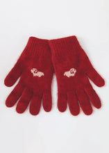 Load image into Gallery viewer, Possum and Merino  KO58 Sheep Gloves - Make a set with KO168 Sheep Beanie and KO108 Sheep Scarf.  Made proudly in New Zealand from a premium blend of 40% possum fur, 50% merino lambswool &amp; 10% mulberry silk. 