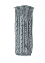 Load image into Gallery viewer, Possum and Merino  KO62 Cable Glovelets - Glovelets in a classic cable pattern.  Make a set with KO132 Cable Scarf and KO94 Cable Headband.  One Size.  Made proudly in New Zealand from a premium blend of 40% possum fur, 50% merino lambswool &amp; 10% mulberry silk. 