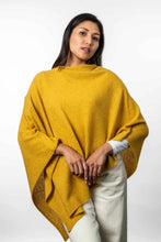 Load image into Gallery viewer, Possum and Merino  KO798 Two Way Poncho - This is a versatile and lightweight piece which can be worn two ways - with the hem either straight across or on the diagonal.   One Size   Made proudly in New Zealand from a premium blend of 40% possum fur, 50% merino lambswool &amp; 10% mulberry silk.  