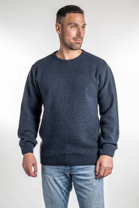 Possum and Merino  KO840 Crew Neck Jumper - A versatile staple with a classic crew neck.  3XL incurs extra cost.   Made proudly in New Zealand from a premium blend of 40% possum fur, 50% merino lambswool & 10% mulberry silk.