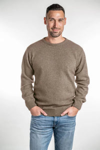 Possum and Merino  KO840 Crew Neck Jumper - A versatile staple with a classic crew neck.  3XL incurs extra cost.   Made proudly in New Zealand from a premium blend of 40% possum fur, 50% merino lambswool & 10% mulberry silk.