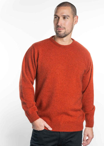 Possum and Merino  KO840 Crew Neck Jumper - A versatile staple with a classic crew neck.  3XL incurs extra cost.   Made proudly in New Zealand from a premium blend of 40% possum fur, 50% merino lambswool & 10% mulberry silk.