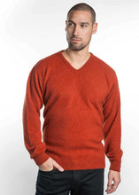 Load image into Gallery viewer, Possum and Merino  KO841 V Neck Jumper - Our basic V neck jumper which is easy to dress up or down.  A simple yet smart style..  3XL incurs extra cost.   Made proudly in New Zealand from a premium blend of 40% possum fur, 50% merino lambswool &amp; 10% mulberry silk.