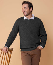 Load image into Gallery viewer, Possum &amp; Merino  NW1001 Cambridge Crew - Your must have core item, relaxed fit in single jersey, WholeGarment seamless construction.  Composition - 40% Possum Fur, 53% Merino, 7% Silk