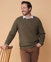 Load image into Gallery viewer, Possum &amp; Merino  NW1001 Cambridge Crew - Your must have core item, relaxed fit in single jersey, WholeGarment seamless construction.  Composition - 40% Possum Fur, 53% Merino, 7% Silk