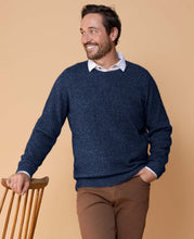 Load image into Gallery viewer, Possum &amp; Merino  NW1001 Cambridge Crew - Your must have core item, relaxed fit in single jersey, WholeGarment seamless construction.  Composition - 40% Possum Fur, 53% Merino, 7% Silk