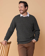 Load image into Gallery viewer, Possum &amp; Merino  NW1001 Cambridge Crew - Your must have core item, relaxed fit in single jersey, WholeGarment seamless construction.  Composition - 40% Possum Fur, 53% Merino, 7% Silk