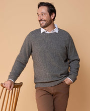 Load image into Gallery viewer, Possum &amp; Merino  NW1001 Cambridge Crew - Your must have core item, relaxed fit in single jersey, WholeGarment seamless construction.  Composition - 40% Possum Fur, 53% Merino, 7% Silk