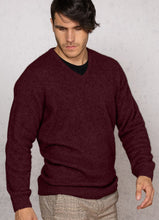 Load image into Gallery viewer, Possum and Merino  NW1002 Oxford Vee - Your must-have core item, relaxed fit in single jersey, Whole Garment seamless construction. 