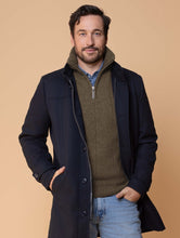 Load image into Gallery viewer, Possum and Merino  NW1003 Javelin Zip Neck - The ultimate in comfort, this style of half-zip sweater with turndown rib collar that can be zipped right up. Single jersey knit, Whole Garment seamless construction.  40% Possum Fur, 53% Merino, 7% Silk