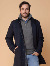 Load image into Gallery viewer, Possum and Merino  NW1003 Javelin Zip Neck - The ultimate in comfort, this style of half-zip sweater with turndown rib collar that can be zipped right up. Single jersey knit, Whole Garment seamless construction.  40% Possum Fur, 53% Merino, 7% Silk